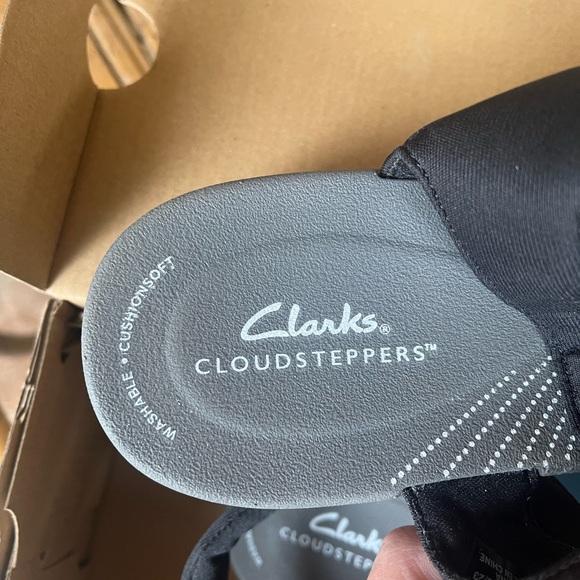 Women’s Clarks Arla Shore Cloudstepper textile sandals - Picture 6 of 8